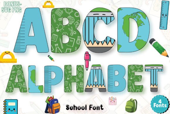 Bring Playful Energy to Your Projects with School Doodle