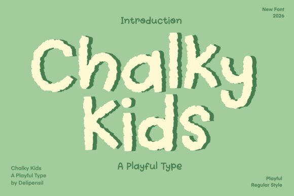 Chalky Kids: Capturing Childhood Creativity in Your Designs