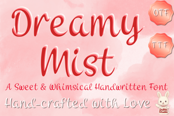Dreamy Mist: A Whimsical Script for Romantic Designs