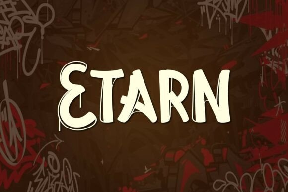 Etarn: Infusing Bold Energy into Modern Typography