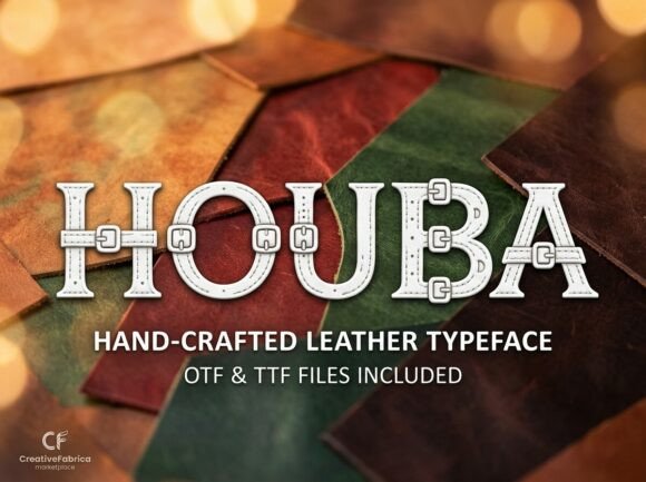 Houba: The Display Font That Commands Attention