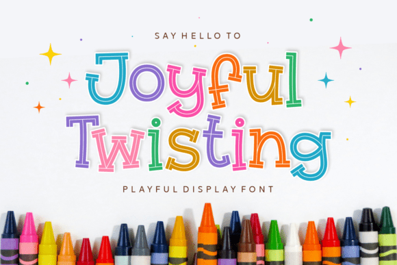 Joyful Twisting: A Font with Hand-Crafted Charm