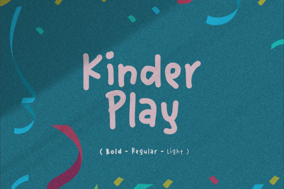 Kinder Play: A Whimsical Font for Genuine Connections