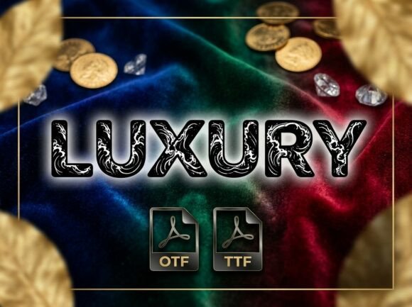 Luxury: The Bold Display Typeface That Commands Attention