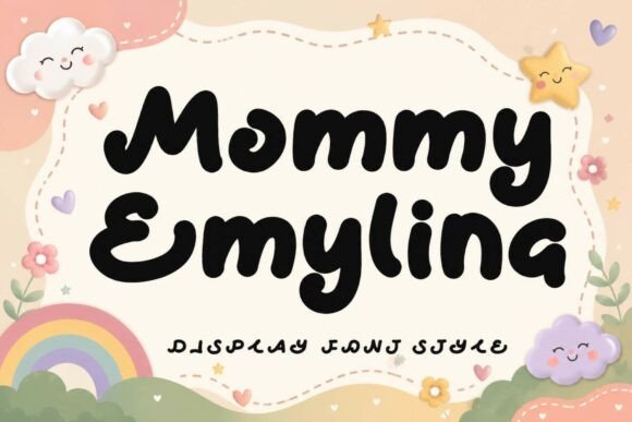 Mommy Emylina: A Typeface That Feels Like a Warm Hug