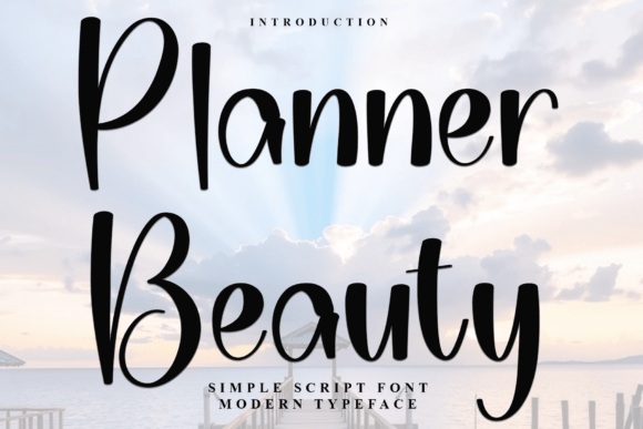 Planner Beauty: A Font with Soft, Distinctive Character