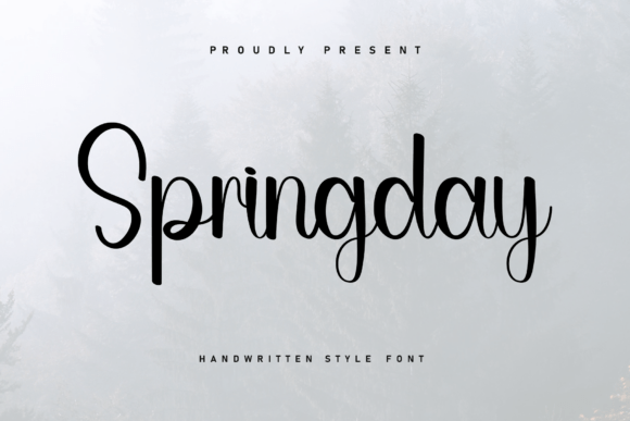 Springday: A Handwritten Font with a Relaxed, Sporty Edge