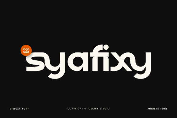 Syafixy: A Bold Typeface for Authentic Branding