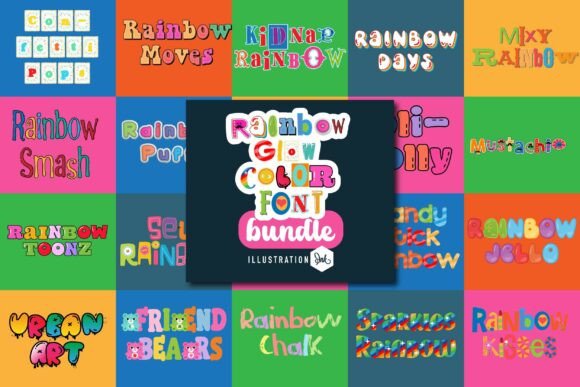 Unlocking the Potential of Rainbow Glow Color Fonts