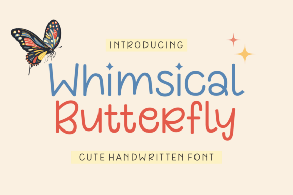 Whimsical Butterfly: A Typeface for Dreamers and Creators